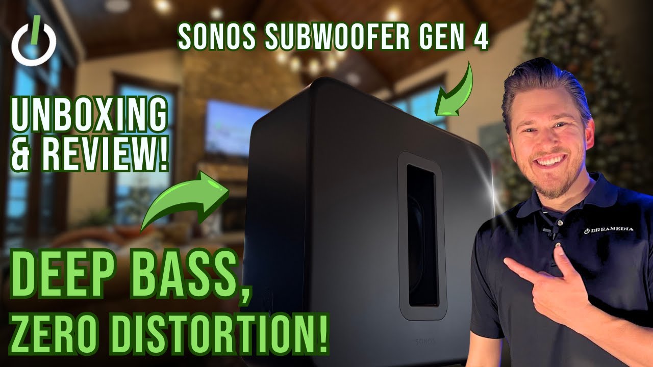 Unboxing the New Sonos Subwoofer Gen 4: A Game-Changer for Wireless Audio