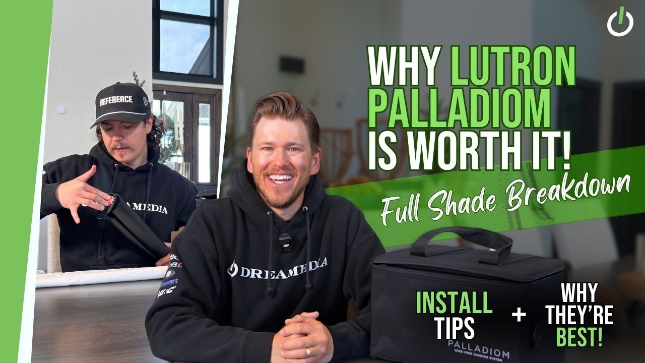 Lutron Palladiom Shades: Style Meets Smart Control