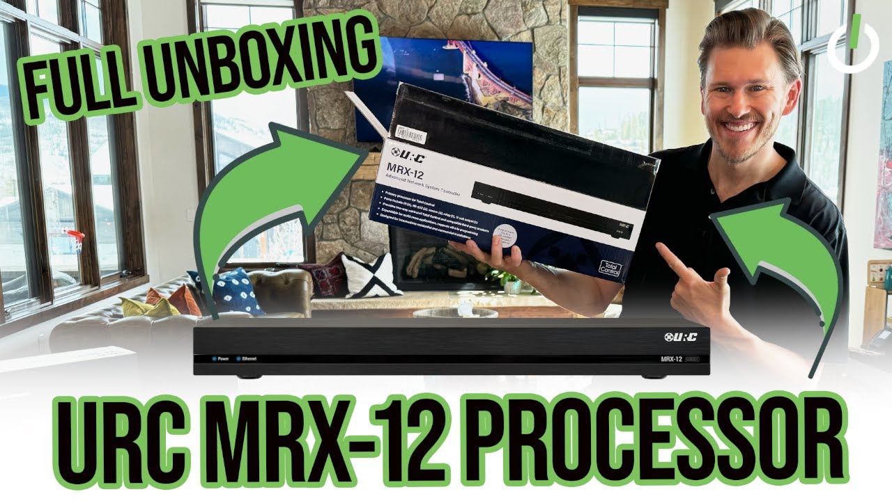 Unboxing the URC MRX-12: Powering Seamless Home Automation