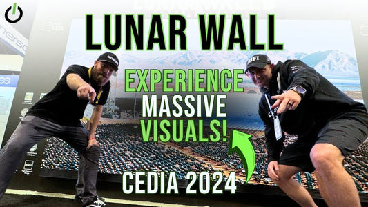 Revolutionizing Home Entertainment: The New Lunar Wall by Just Video Walls