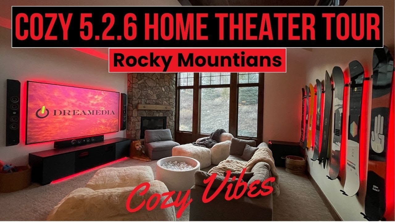 Transforming Spaces into Cinematic Paradises: A Dive into Cozy 5.2.6 Dolby Atmos Home Theaters