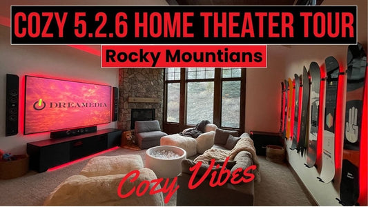 Transforming Spaces into Cinematic Paradises: A Dive into Cozy 5.2.6 Dolby Atmos Home Theaters - Dreamedia AV