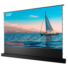 100''-120" AWOL Vision Cinematic+ ALR Motorized Floor Rising Acoustic Screen - Dreamedia AV