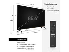 Samsung 86" Class Crystal UHD TU9010