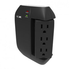 5 Outlet Wall Tap Surge Protector with 2 USB Charging Ports - Dreamedia AV