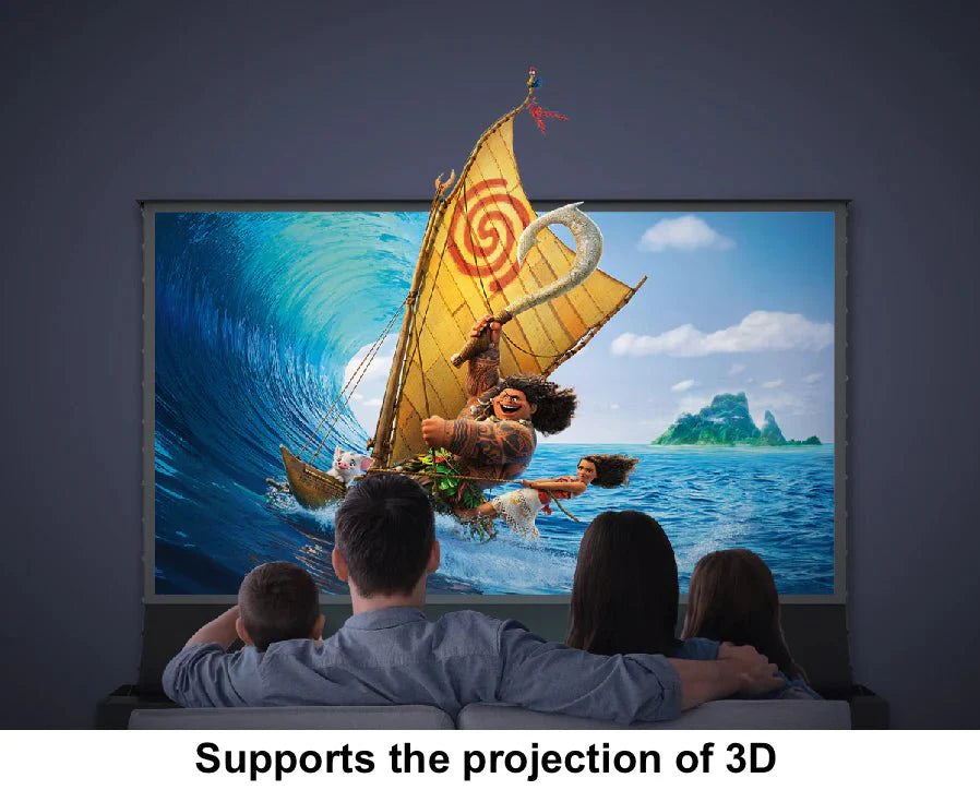 92''-120'' VIVIDSTORM ALR Motorized Floor Rising Projector Screen - Dreamedia AV