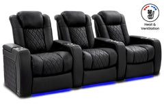 Valencia Tuscany Ultimate Heat & Ventilation Home Theater Seating