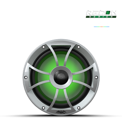 Wet Sounds RECON™ Series 8-inch High-Output Component Style Coaxial Speakers w/ XS-Silver RGB Grilles