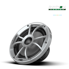 Wet Sounds RECON™ Series 8-inch High-Output Component Style Coaxial Speakers w/ XS-Silver RGB Grilles