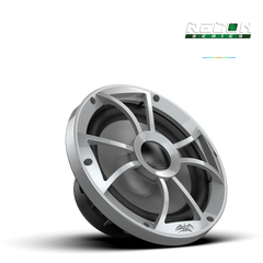 Wet Sounds RECON™ Series 8-inch High-Output Component Style Coaxial Speakers w/ XS-Silver RGB Grilles
