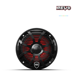 Wet Sounds REVO Series 6.5-inch High-Output Component Style Coaxial Speakers w/ SW-Black RGB Grilles