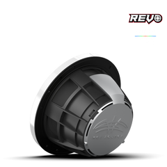 Wet Sounds REVO Series 8-inch High-Output Component Style Coaxial Speakers w/ SW-White RGB Grilles