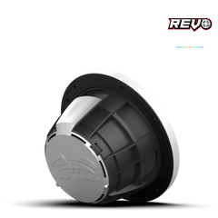 Wet Sounds REVO Series 8-inch High-Output Component Style Coaxial Speakers w/ SW-White RGB Grilles