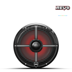Wet Sounds REVO Series 8-inch High-Output Component Style Coaxial Speakers w/ XW-Black RGB Grilles