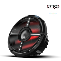 Wet Sounds REVO Series 10-inch High-Output Component Style Coaxial Speakers w/ XW-RGB Grilles