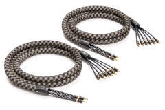 VIABLUE SC-6 AIR Tri-Wire T8 Banana Speaker cable