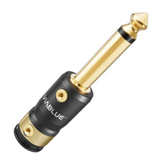 VIABLUE T8 TRS Audio Plugs 6.3 Mono Audio Connectors