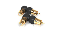 VIABLUE XS RCA Adapters 90° XL