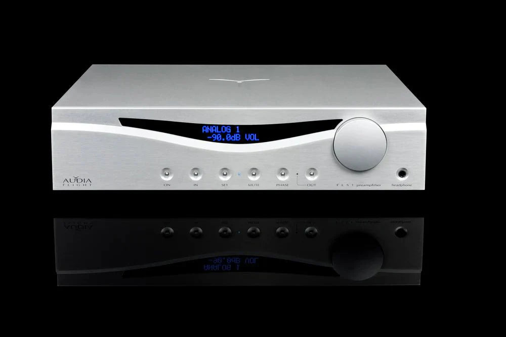 Audia Flight FLS 1 Fully Balanced Stereo PreAmp/Headphone Amplifier - Dreamedia AV