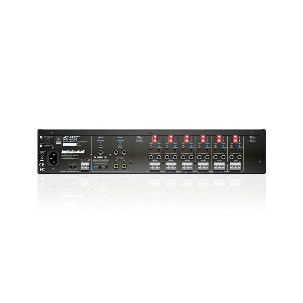 AudioControl - ARCHITECT MODEL P2280 EQ - Dreamedia AV