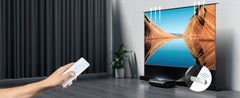 Awol Vision LTV-3000 Pro Plus 100"-120"AWOL Vision Acoustic ALR Floor Rising Screen Bundle - Dreamedia AV