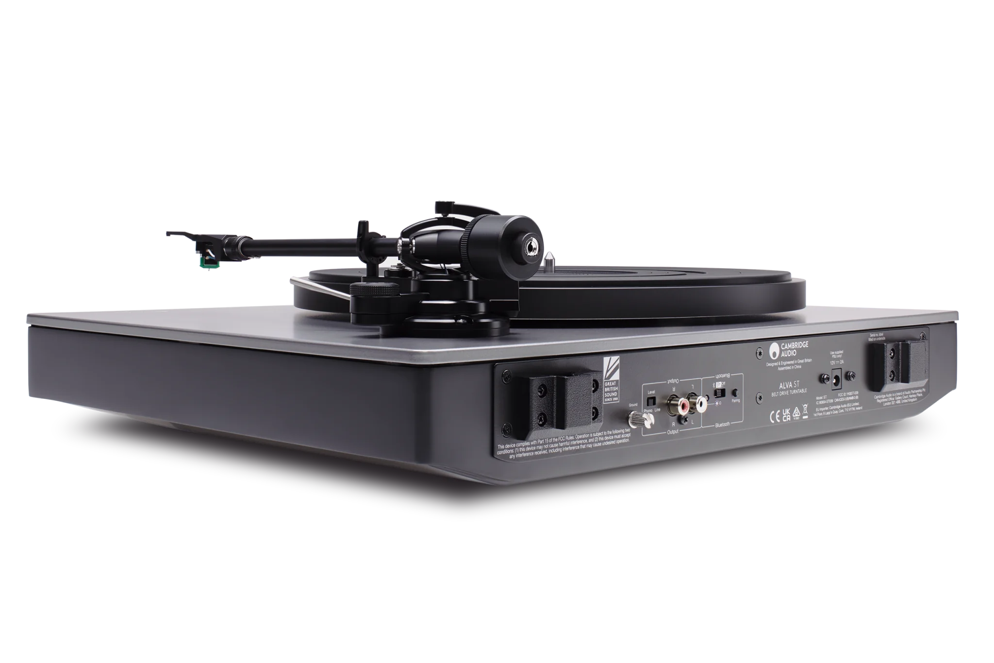 Cambridge Audio ALVA ST Belt Drive Turntable with Bluetooth® aptX HD - Dreamedia AV