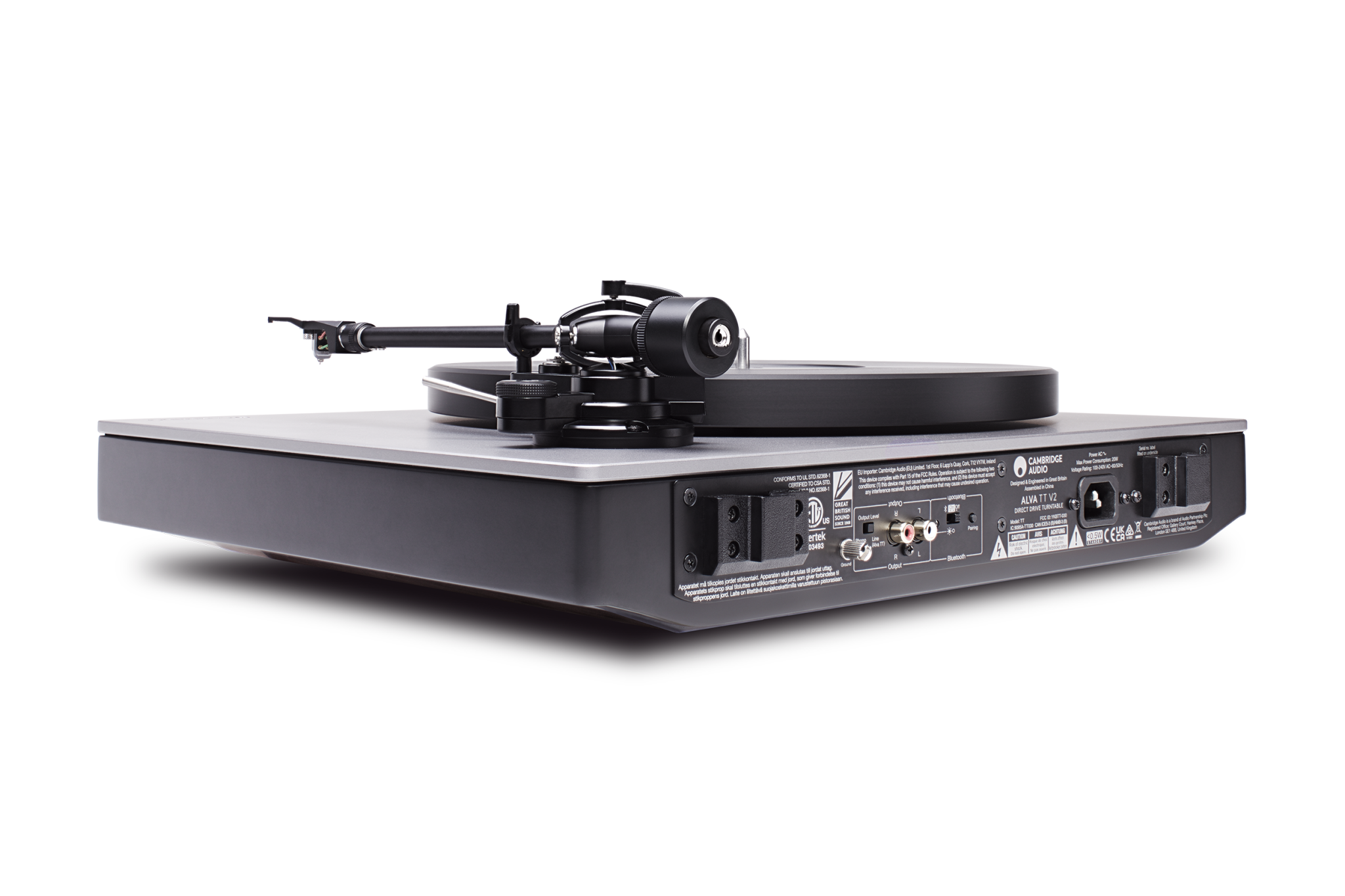 Cambridge Audio ALVA TT V2 Direct Drive Turntable with Bluetooth® aptX HD - Dreamedia AV