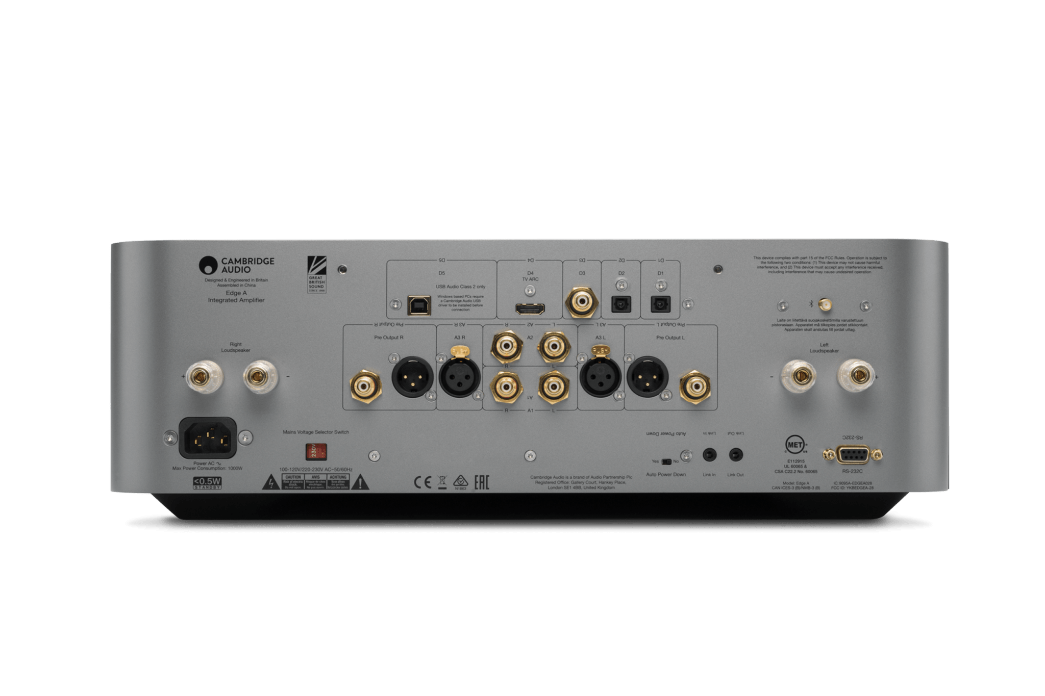 Cambridge Audio Edge A Integrated Amplifier - Dreamedia AV