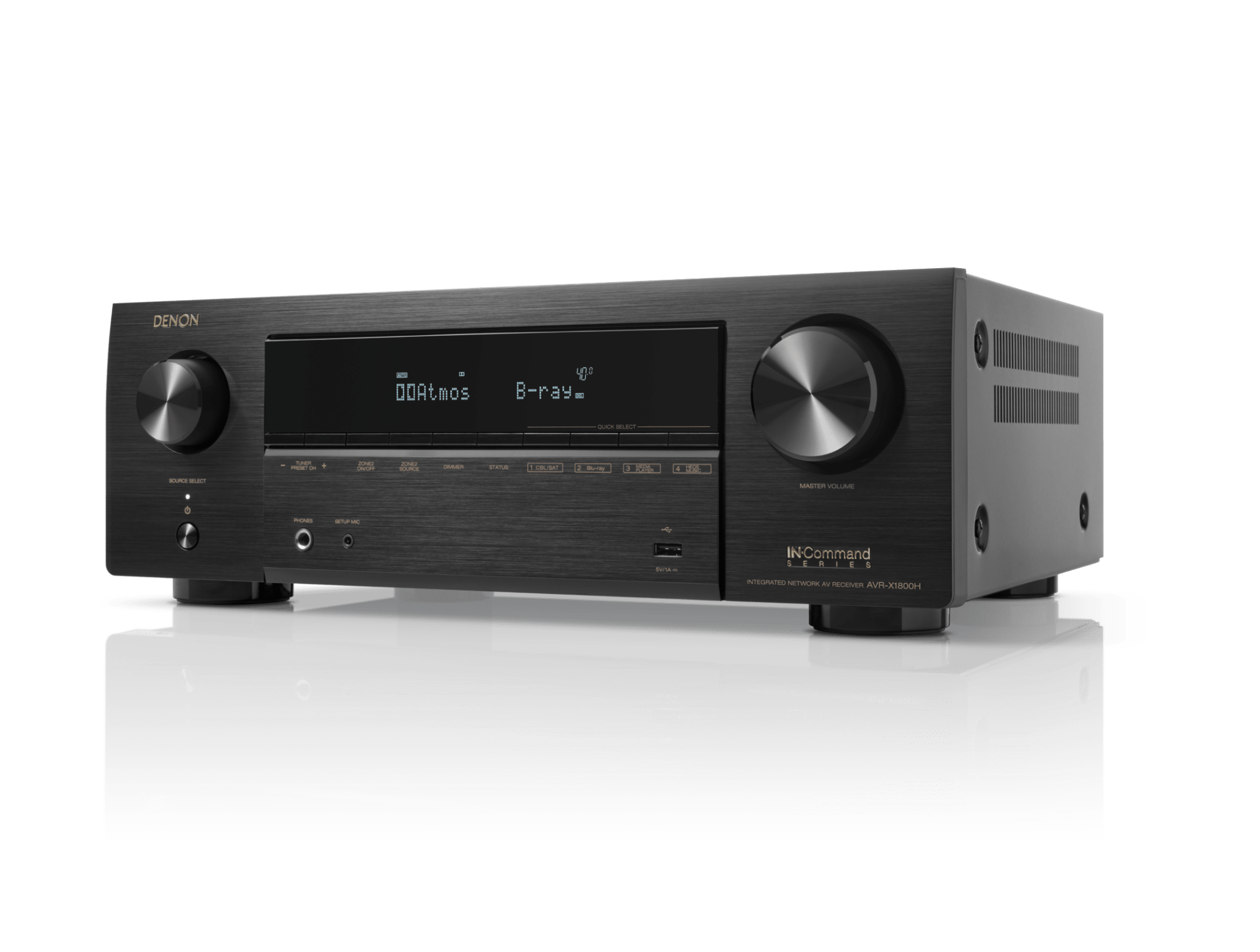 Denon AVR-X1800H 7.2 Ch. 8K AV Home Theater Receiver - Dreamedia AV