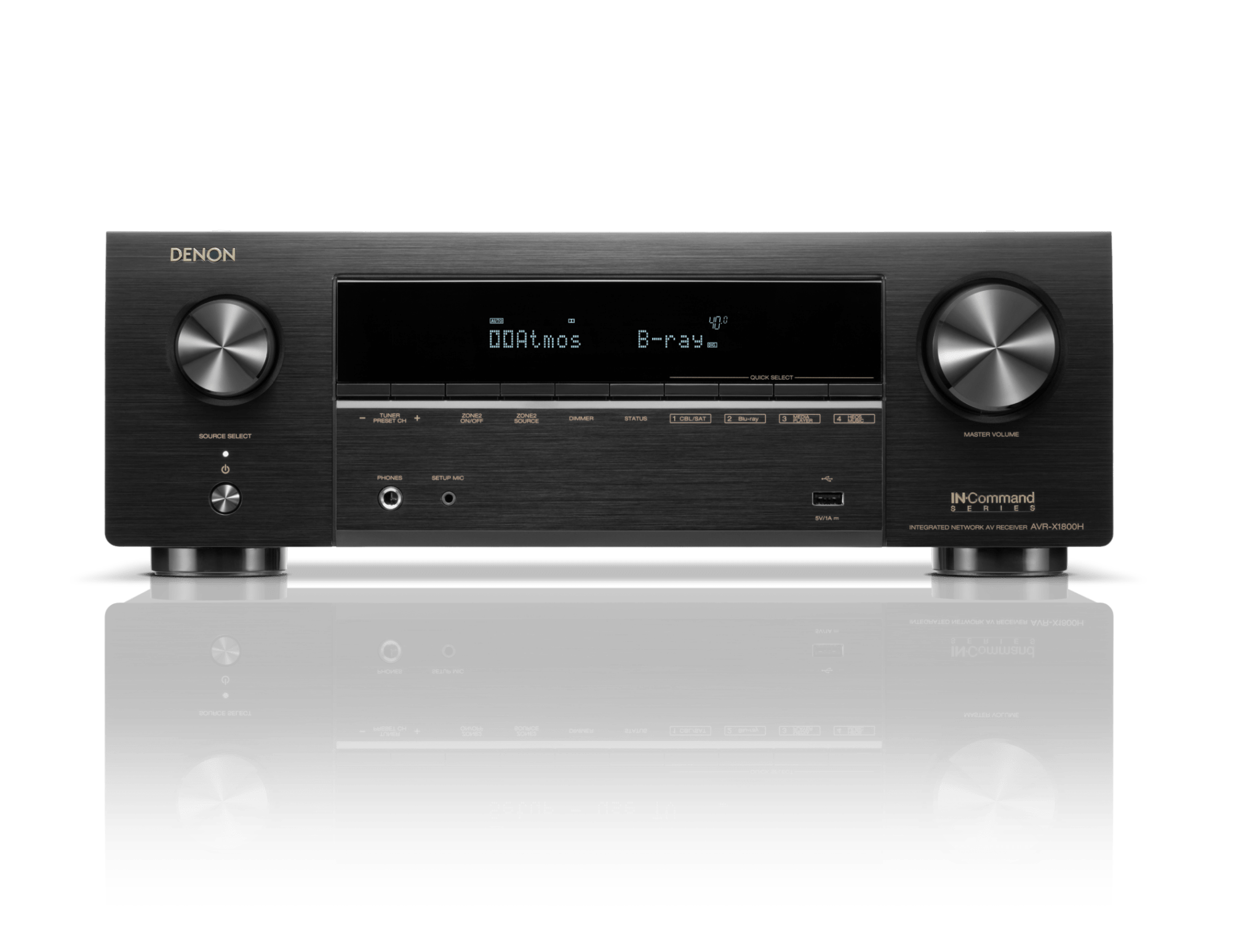 Denon AVR-X1800H 7.2 Ch. 8K AV Home Theater Receiver - Dreamedia AV