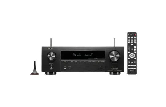 【美品】DENON AVR-X1800H/2024年11月25日購入 Denon AVR-X1800H 8K AV Receiver - HEOS, Atmos, E-Star