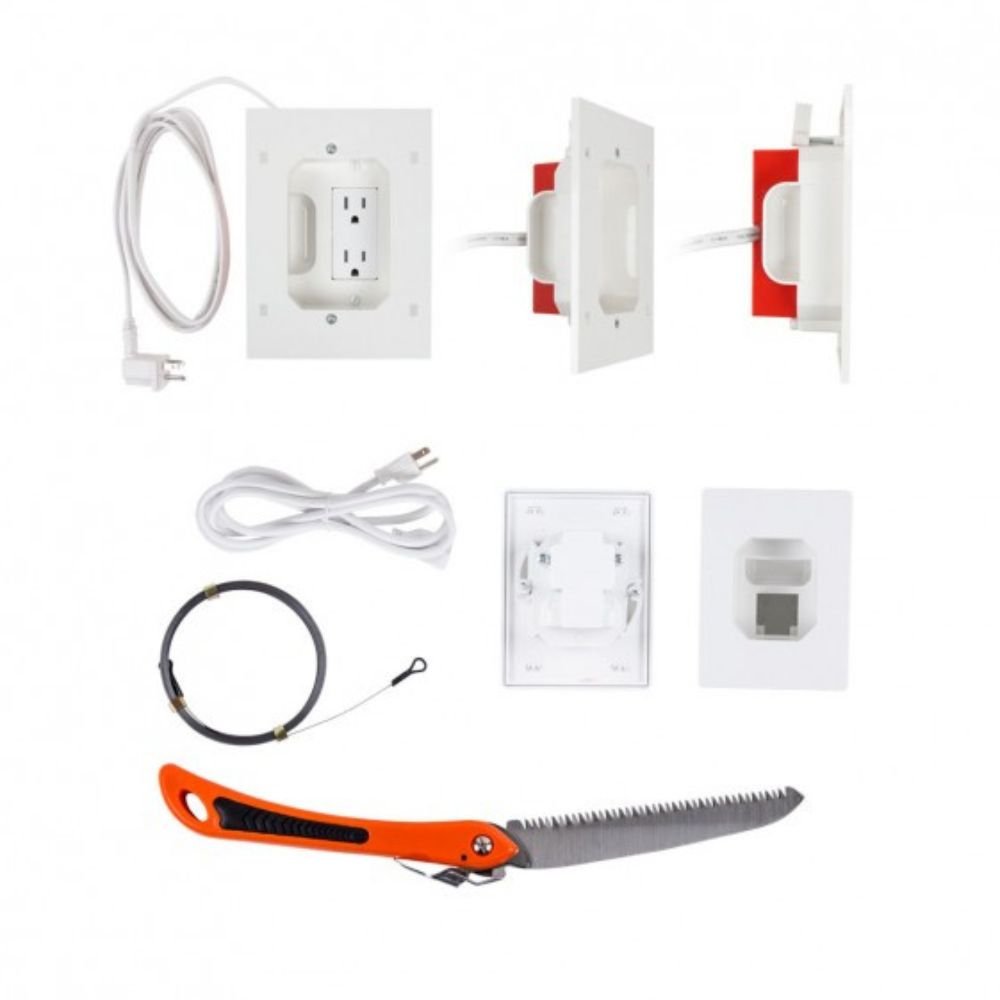 Double Outlet Power Relocation Kit - Dreamedia AV