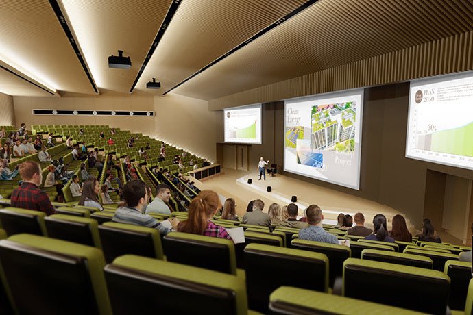 EPSON EB - PU2116W 16,000 - Lumen 3LCD Laser Projector - Dreamedia AV