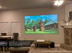 EPV Dark Star 2 UST Edge-Free eFinity Projector Screen - Dreamedia AV