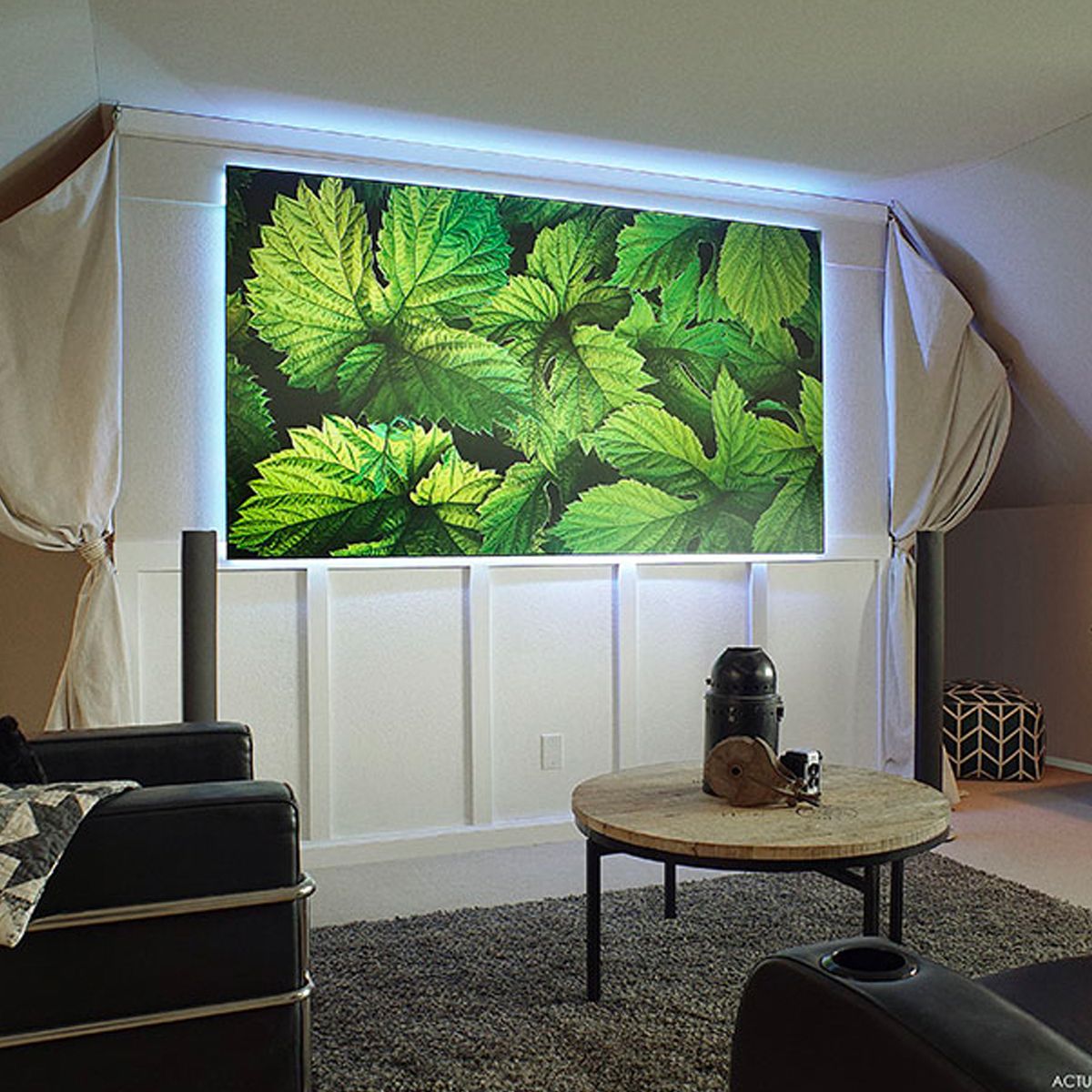 EPV Polar Star eFinity Edge-Free ALR Projector Screen - Dreamedia AV