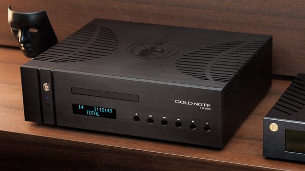 Gold Note CD-1000 MK II Deluxe DSD CD Player - Dreamedia AV