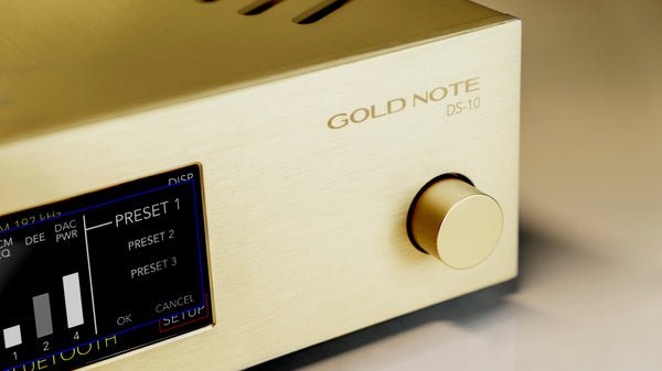 Gold Note DS-10 EVO Line Streaming DAC - Dreamedia AV