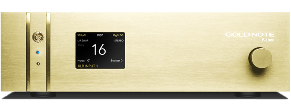 Gold Note P-1000 MK II Deluxe Preamplifier - Dreamedia AV