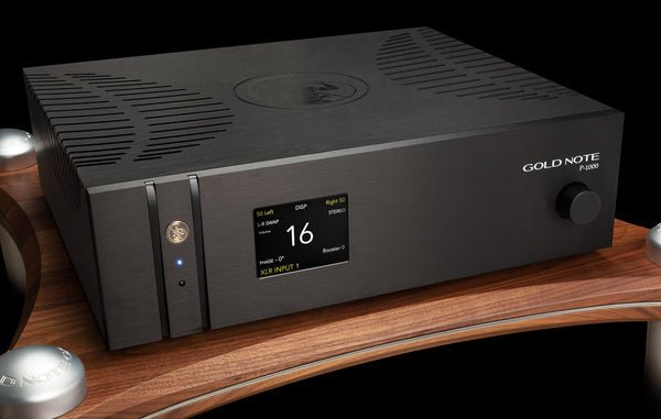 Gold Note P-1000 MK II Deluxe Preamplifier - Dreamedia AV