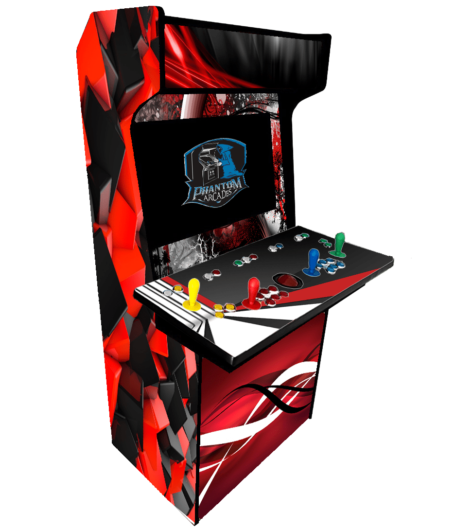 Phantom Arcades 32 4-Player Stand Up “Level Up” - Dreamedia AV