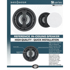 RBH SI-615/R Signature 2-way in-ceiling speaker - Dreamedia AV