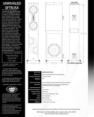 RBH Sound UNRIVALED SFTR/AX Modular Tower System (Pair) - Dreamedia AV