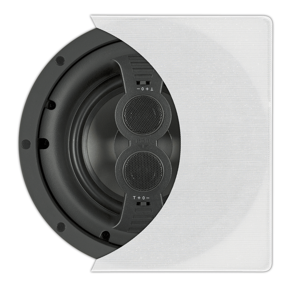 RBH Sound VA-615DS 2-way dual channel in-ceiling speaker for single-point-stereo - Dreamedia AV