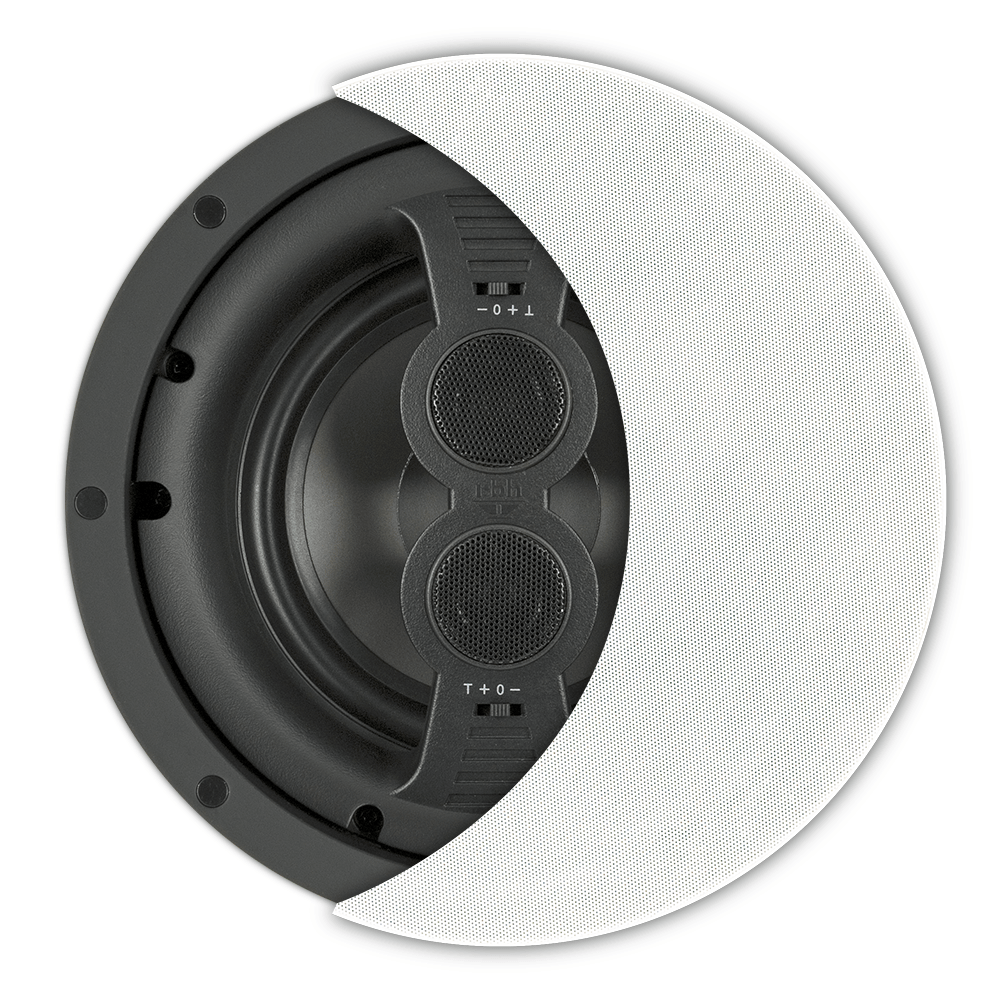 RBH Sound VA-615DS 2-way dual channel in-ceiling speaker for single-point-stereo - Dreamedia AV