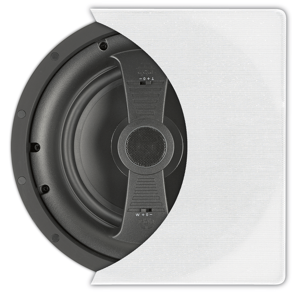 RBH Sound VA-815 2-way in-ceiling speaker with dual sound contour switches - Dreamedia AV