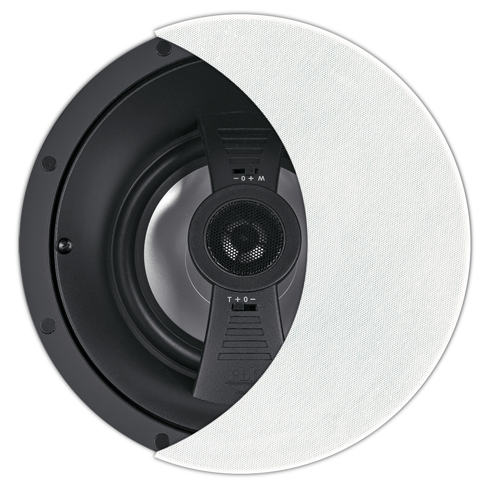 RBH Sound VM-615L 2-way in-ceiling speaker with 15° fixed angle offset woofer - Dreamedia AV