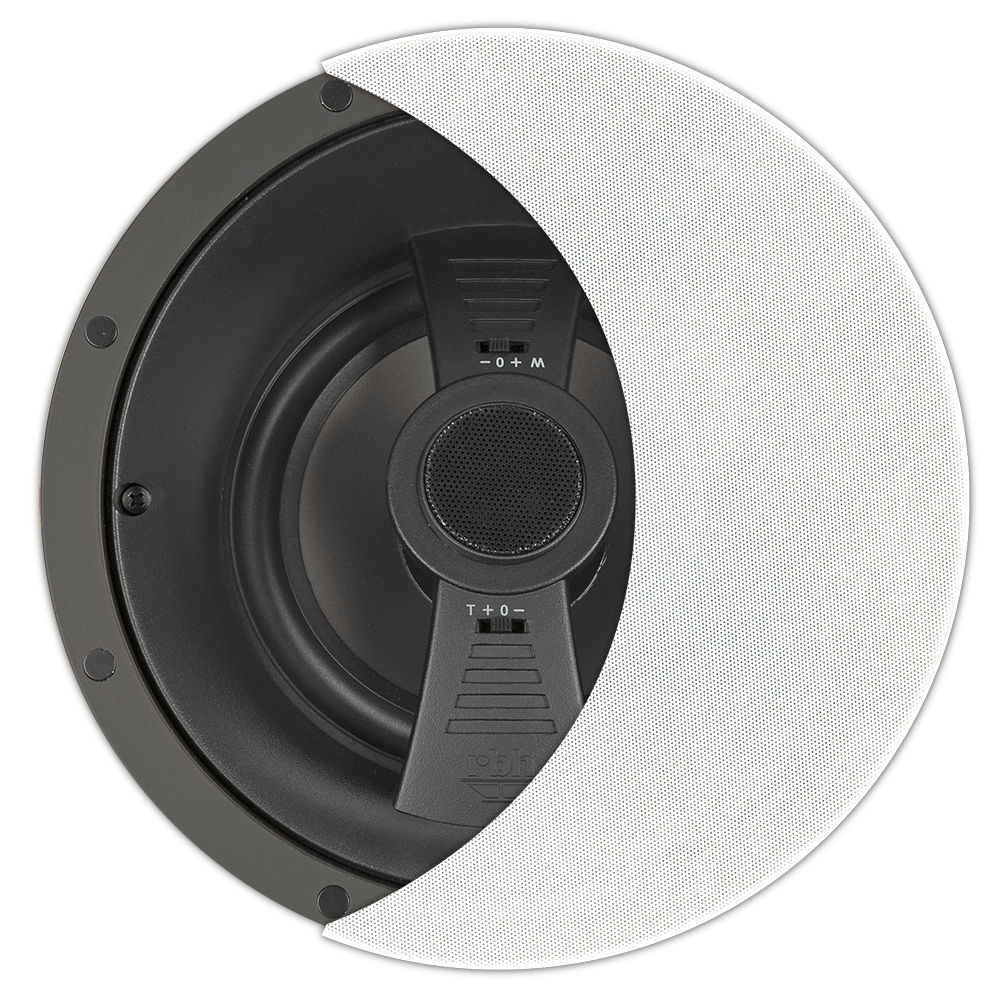 RBH Sounds VA-615L 2-way in-ceiling speaker with 15° fixed angle offset woofer - Dreamedia AV