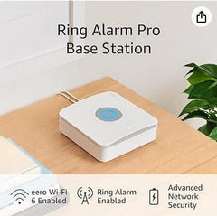 RING Pro Base Station, Built - In eero Wi - Fi 6 Router with Advanced Network Security - Dreamedia AV