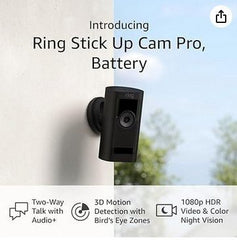 RING Stick Up Cam Pro Battery - Dreamedia AV