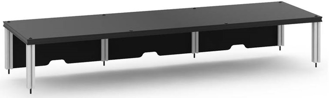 Salamander Designs Synergy Triple Custom Cut Riser Audio Cabinet - Dreamedia AV